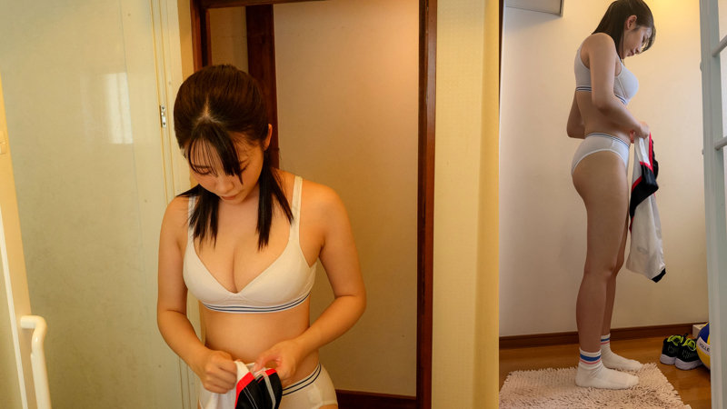 mach023女子校生巨乳素人さくらの乳揺れ画像画像1