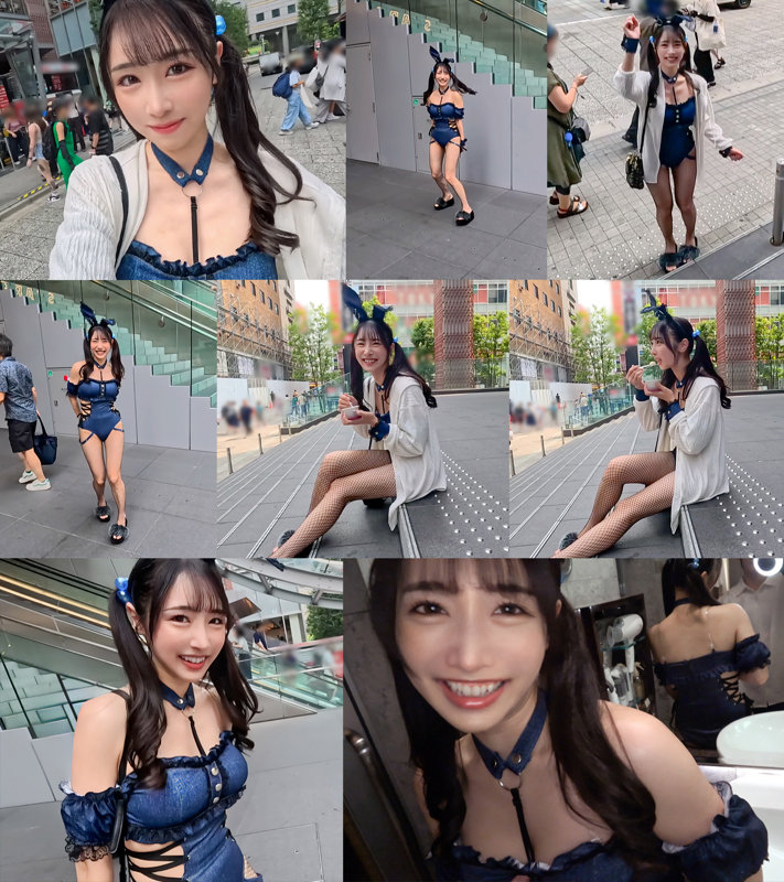 bngg003乳揉み巨乳素人ゆいぴ(23)の乳揺れ画像画像1