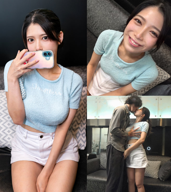 fcz017GカップM女巨乳素人しずく(26)の乳揺れ画像画像1