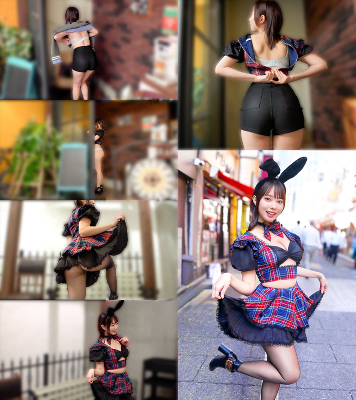 bngg005Fカップ乳揉み巨乳素人のんちゃん(20)の乳揺れ画像画像1