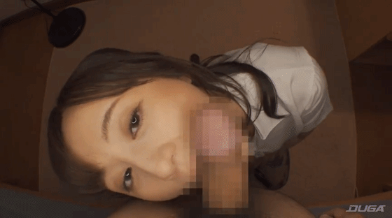 hyottoko-0013 星空もあ ひょっとこアへ顔でフェラする女 フェラ GIF画像5