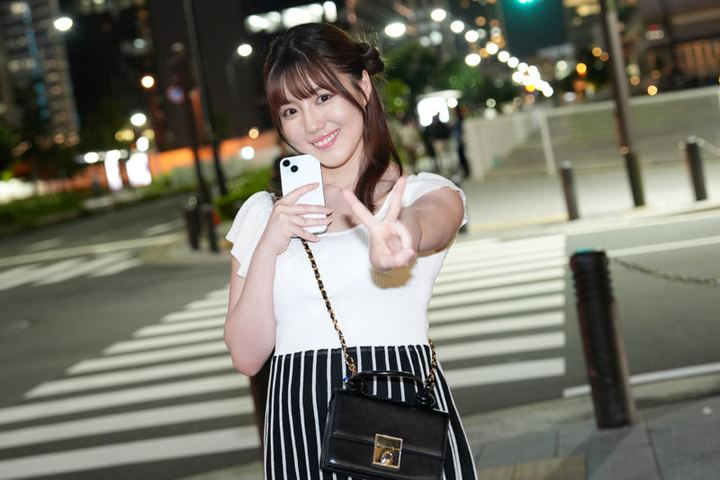 pai154パイズリ巨乳素人こすずちゃんの乳揺れ画像画像1