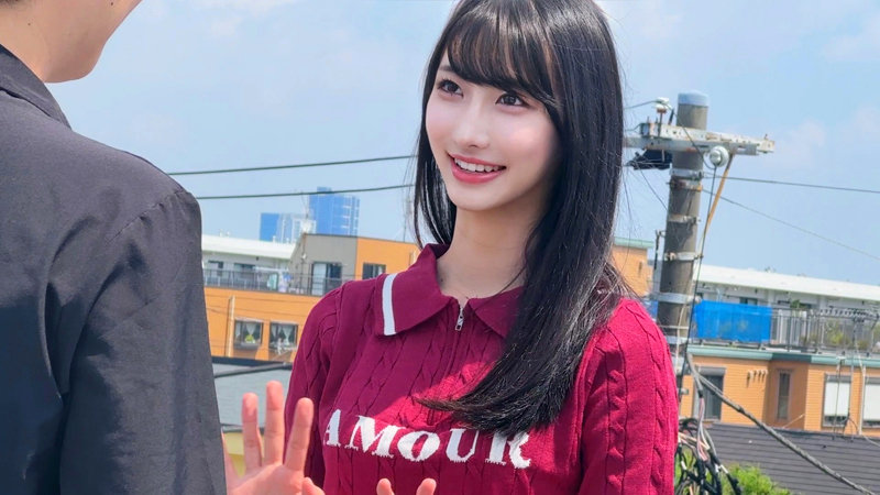 smnn011清楚・地味系巨乳素人みほさんの乳揺れ画像画像1