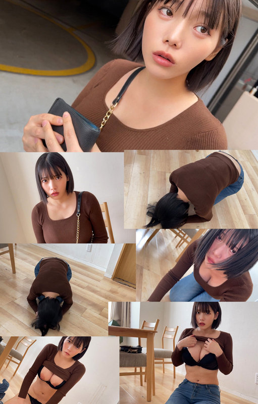 smje005巨乳素人Kさんの乳揺れ画像2