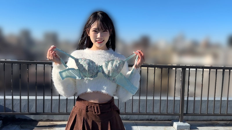 mgld006下乳巨乳素人ゆのちゃんの乳揺れ画像2