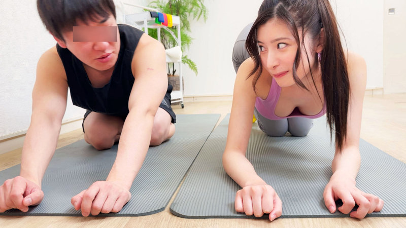 debz034人妻巨乳素人よもぎの乳揺れ画像4