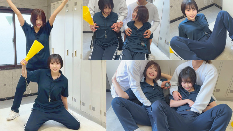 smub139乳揉み巨乳素人るかちゃん&りくちゃんの乳揺れ画像2