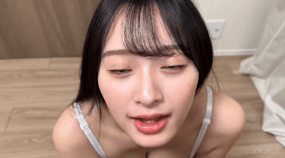 flower-0852 エロ顔ノーハンドフェラ63 フェラ GIF画像2